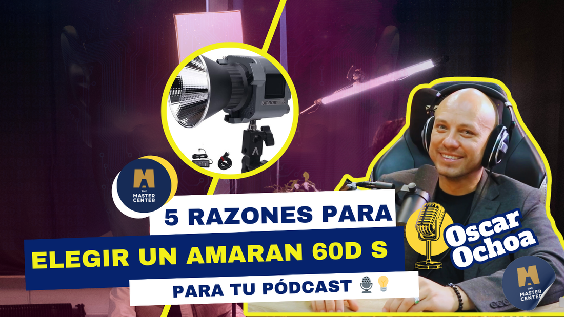 5 Razones para Elegir el Amaran 60d S para tu Pódcast 🎙💡