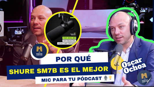 ¿Por qué el Shure SM7B es el micrófono definitivo para podcasters? 🎙