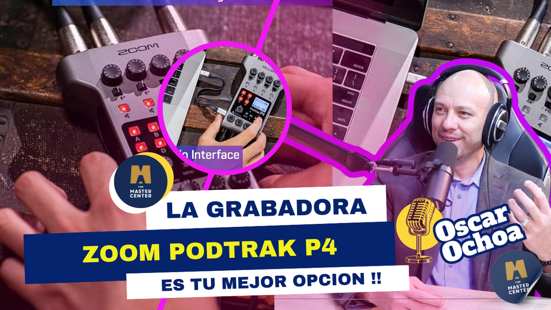 🎙 Zoom PodTrak P4: La Herramienta Definitiva para Podcasters 🎧🔥